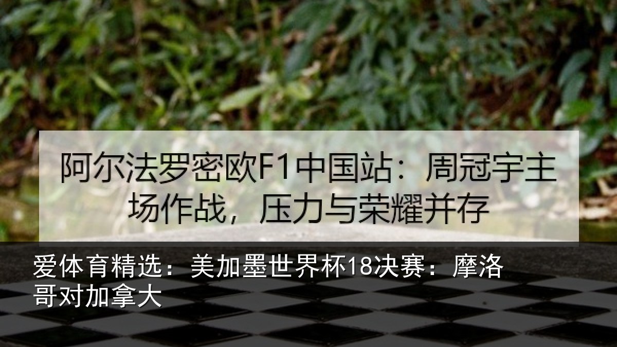 爱体育精选：美加墨世界杯18决赛：摩洛哥对加拿大